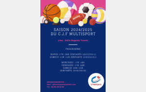 Programme de la saison 2024-2025